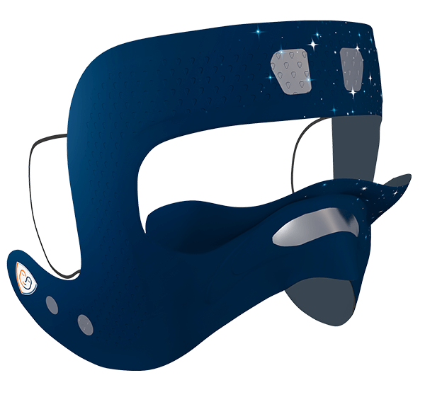 Face embrace masque de confort déflecteur