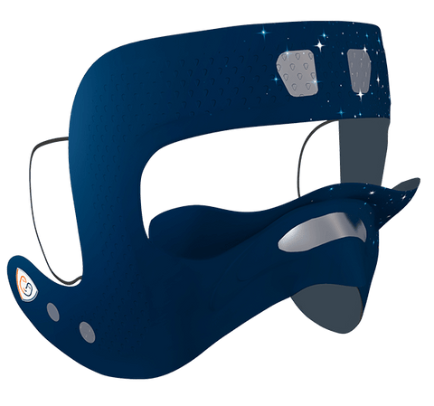 Face embrace masque de confort déflecteur