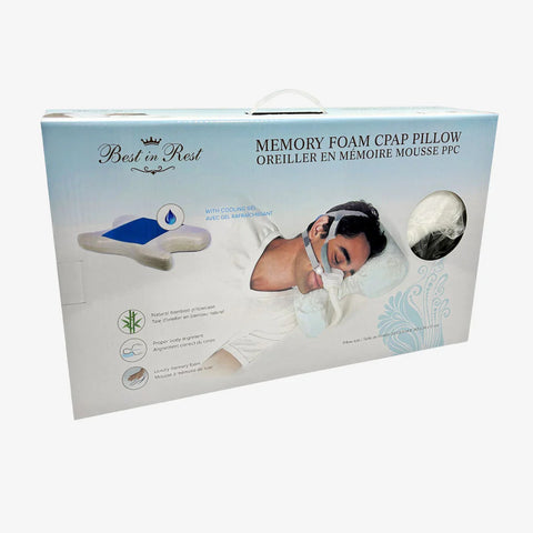 Best In Rest Oreiller De Mousse Mémoire avec gel rafraîchissant